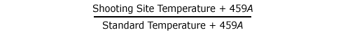 Equation 3 - Temperature