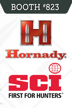 Hornady® Booth #823 at Annual SCI Convention