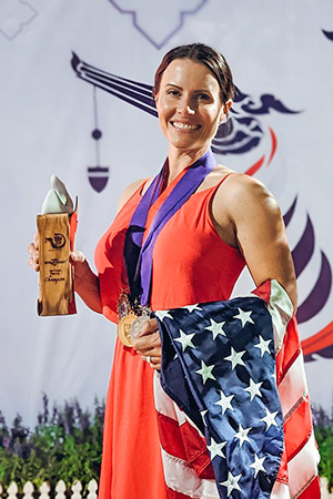Hornady® Sponsored Shooter Jessie Harrison Shines at World Shoot