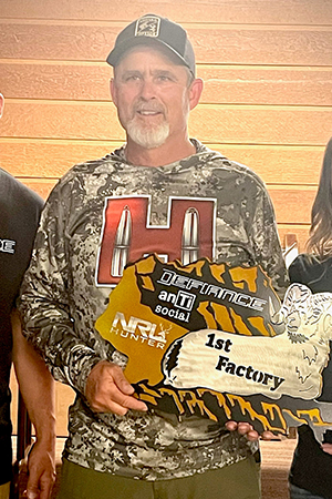 Hornady<sup>®</sup> Shooter Bennie Cooley Claims Top Factory at Defiance AnTi Social